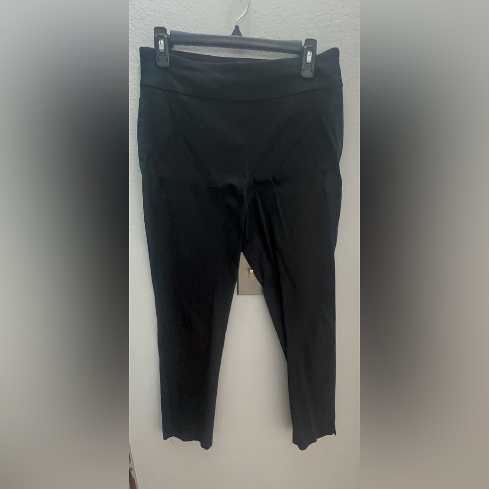 Counterparts Black Cropped Ponte Leggings